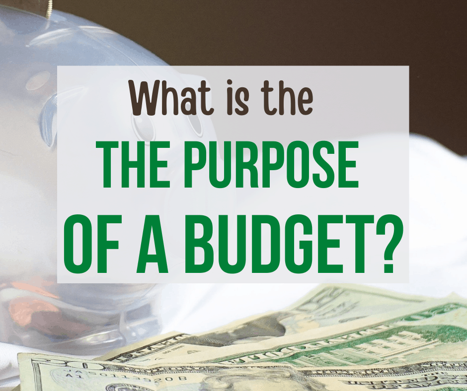 What is the purpose of a budget?