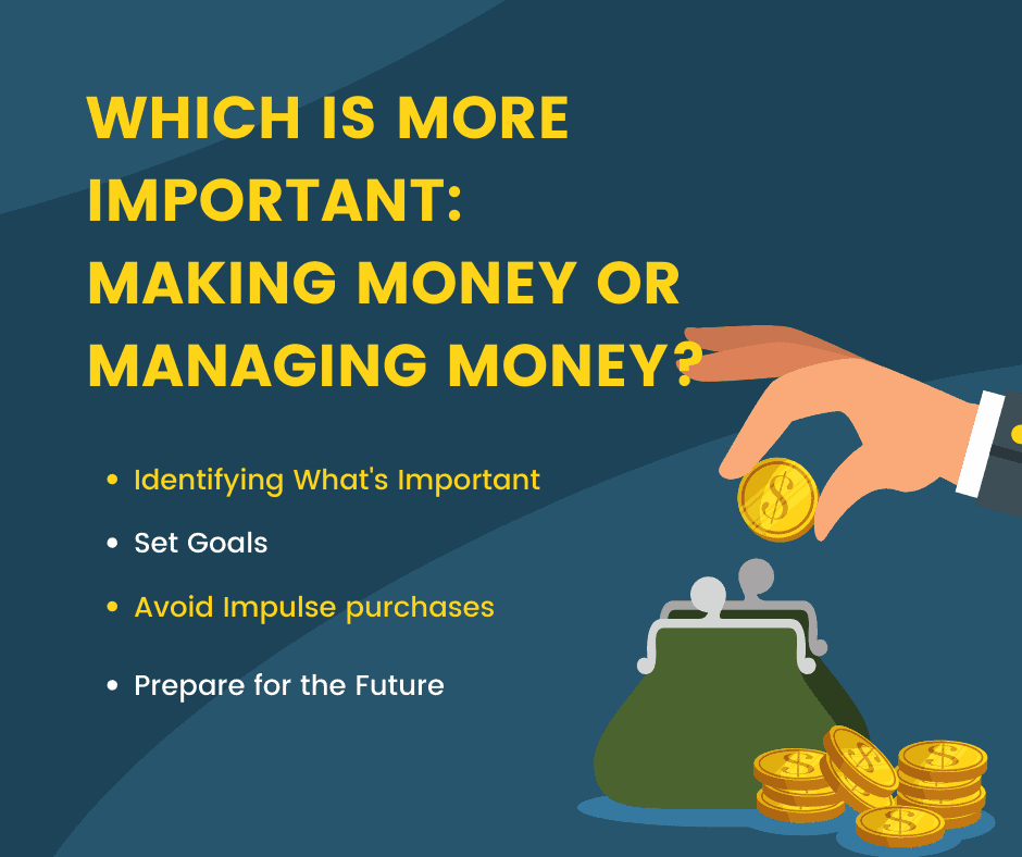 Which Is More Important: Making Money or Saving Money?